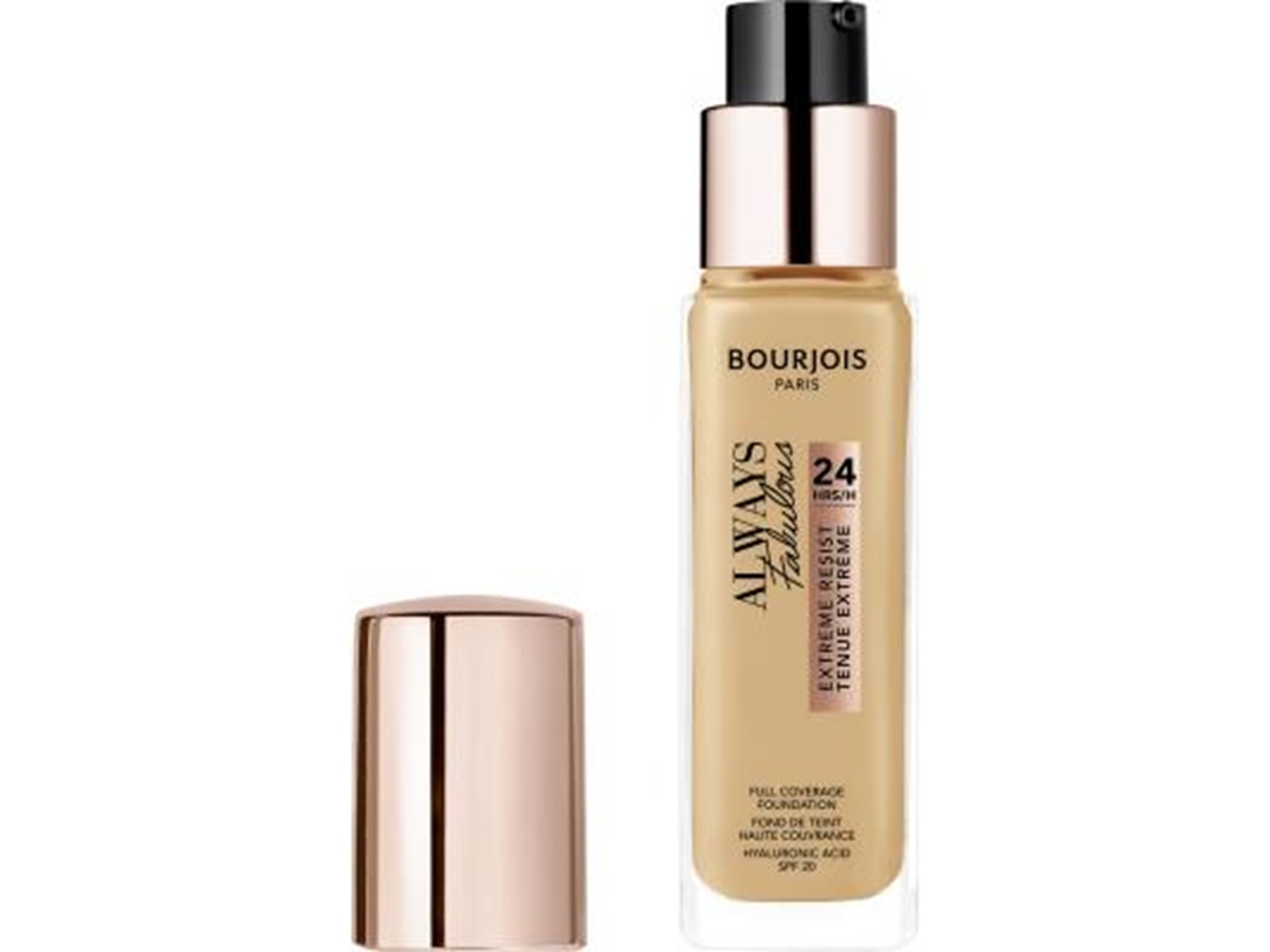 Bourjois Always fabulous 24hrs foundation SPF20  - No. 400 Rose Beige Bourjois Always fabulous 24hrs foundation SPF20  - No. 400 Rose Beige